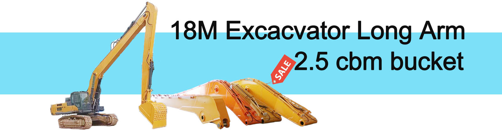 lengan penggerak tumpukan excavator