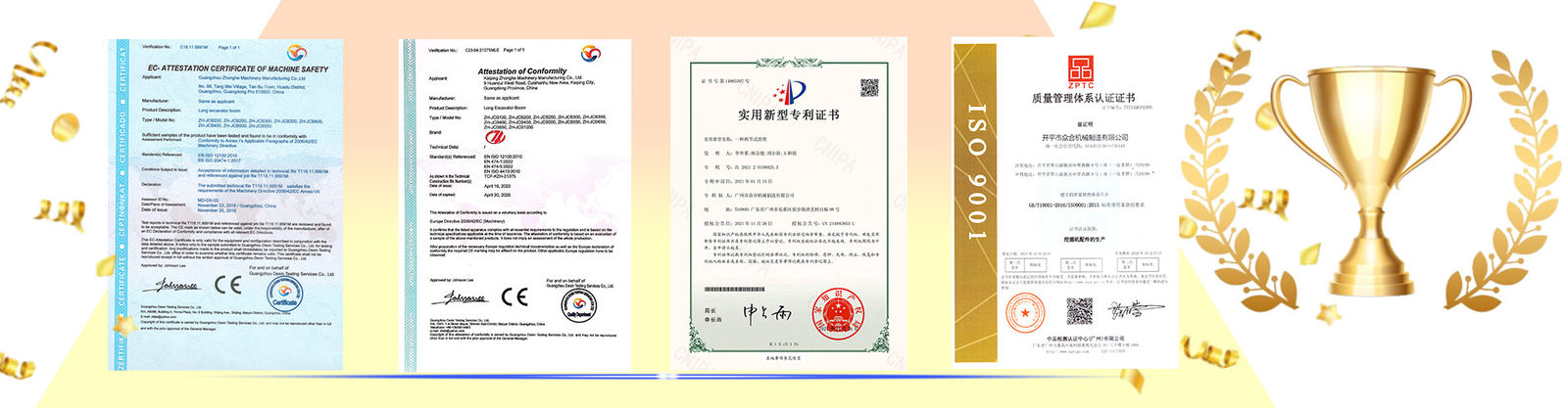 Lengan Teleskopik Excavator