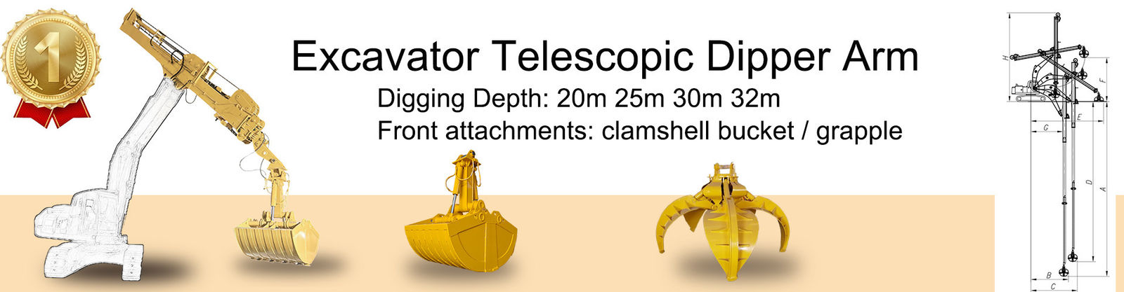 Tangan Batu Excavator