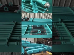 Excavator pile arm pile boom pile drive arm