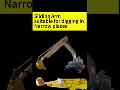 Excavator Sliding Arm Excavator Panjang Jangkauan Lengan Panjang Jangkauan Panjang Boom Excavator Long Arm
