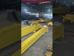 14M 15M Excavator Telescopic Arm Long Arm Dengan Bucket Digging Foundation Pit