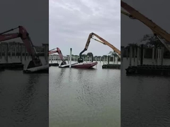 Excavator pile arm pile boom excavator long reach arm long arm long boom untuk kucing hitachi