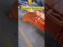 Hitachi 135 Excavator Shorten Arm Shorten Boom untuk Excavators Telescopic Arm Long reach arm