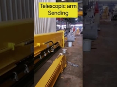 Excavator Telescopic Boom Telescopic Arm untuk Pekerjaan Konstruksi Excavator Long Reach Arm