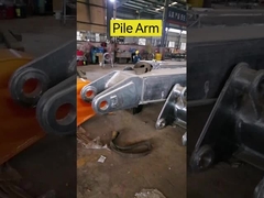 Ekskavator 16m Lengan Tumpukan Tiang Boom Ekskavator Lengan Jangkauan Panjang Ekskavator Lengan Panjang