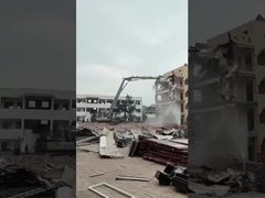 Excavator jangka panjang lengan lengan excavator pembongkaran lengan lengan lengan panjang lengan excavator lengan