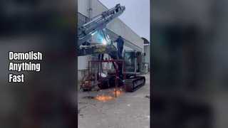 Alat Pembongkaran Kuat Palu Pemecah Hidraulik Tugas Berat untuk Konstruksi Mini Ekskavator 0,5-10T