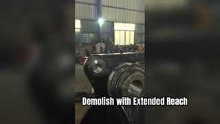 Lengan Pembongkaran Ekskavator dengan Boom Pembongkaran Geser Penghancur untuk Ekskavator