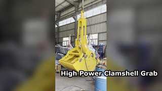 Bucket Clamshell Ekskavator Beraksi | Ambil Clamshell Hidraulik untuk Dijual
