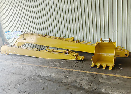 20m Excavator Long Reach Boom Arm Untuk Pengungsian Pasir tanah dasar yang dalam