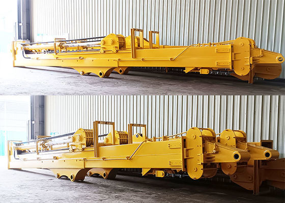 35m Excavator Telescopic Dipper Arm Untuk Pekerjaan Konstruksi Kapasitas Ember Besar