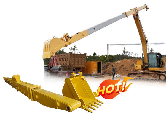14M 15M Excavator Telescopic Arm Long Arm Dengan Bucket Digging Foundation Pit