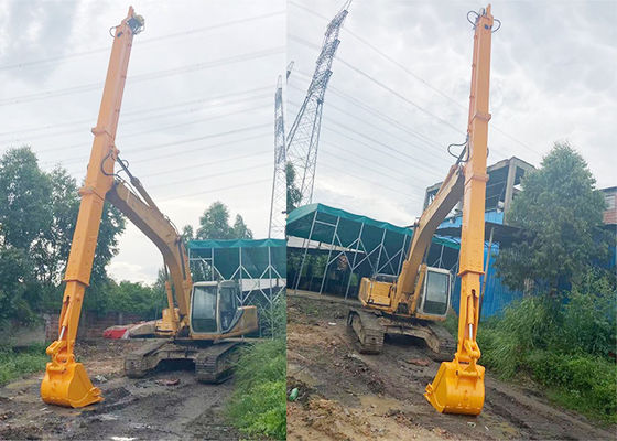 Q690D HG785 Excavator Telescopic Boom Long Reach Boom Dengan kedalaman penggalian 16m