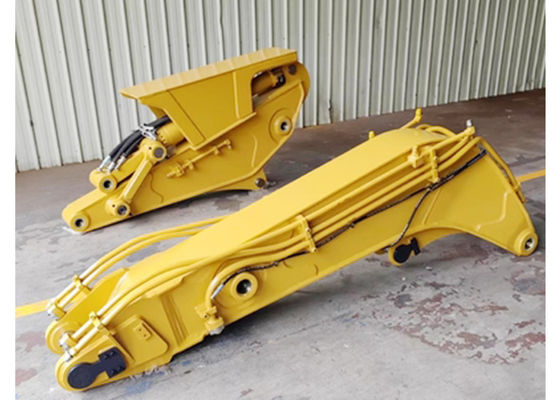 Kekuatan tinggi Q355B Excavator Tunnel Arm Disesuaikan Excavator Boom Attachment
