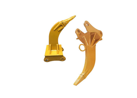 Kuning Hitam Plat Tepak Ripper Hidraulik Untuk Excavator Cat Hitachi Komatsu PC200