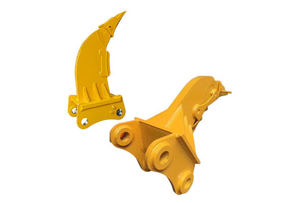 Kuning Hitam Plat Tepak Ripper Hidraulik Untuk Excavator Cat Hitachi Komatsu PC200
