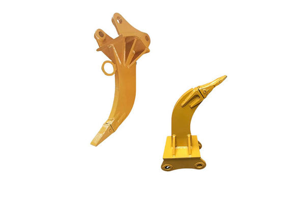 Kuning Hitam Plat Tepak Ripper Hidraulik Untuk Excavator Cat Hitachi Komatsu PC200