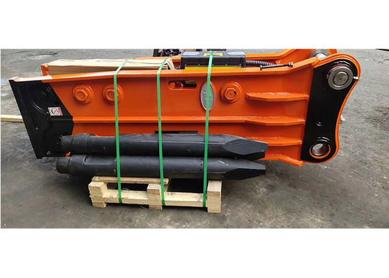 20 Ton 55 Ton Excavator Hydraulic Breaker Untuk Melanggar Jalan Batu