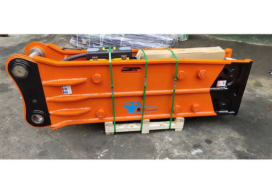 20 Ton 55 Ton Excavator Hydraulic Breaker Untuk Melanggar Jalan Batu