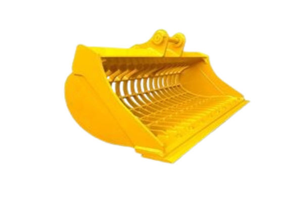 PC200 Excavator Skeleton Bucket Sieved Bucket untuk menyaring pasir batu kerikil