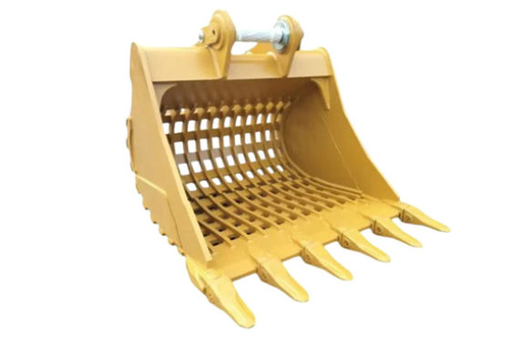 1 Ton 0.5cbm Pekerjaan Konstruksi Excavator Skeleton Bucket Untuk Kucing Hitachi Komatsu