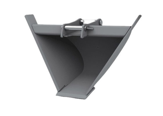 Customized Warna Trapezoid Excavator Bucket Untuk Kucing Hitachi Komatsu menggali parit