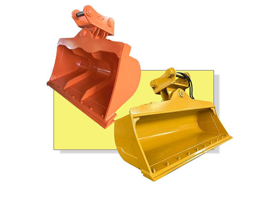 Shaogang Q355B Excavator Tilt Bucket For Digging Sand Soil Silt Penggalian tanah liat