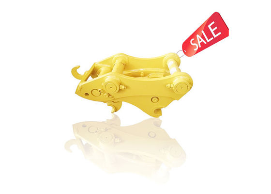 Ekskavator Efektif Tinggi Quick Hitch Hydraulic Quick Hitch Coupler Untuk Penggali 20 Ton