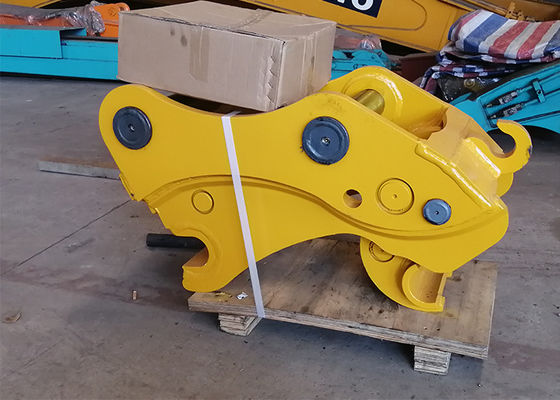 Ekskavator Efektif Tinggi Quick Hitch Hydraulic Quick Hitch Coupler Untuk Penggali 20 Ton