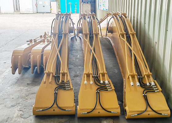 24m Excavator Long Boom Untuk Pengeboran, Q355B Q690D Excavator Boom Arm
