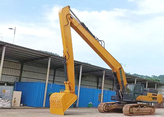 Q690D Q355B Long Reach Excavator Boom And Arm Attachment untuk Penggalian