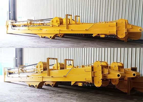 25m BS900E Hydraulic Digger Dipper Arm Extendable Arm Untuk Menggali Lubang dalam
