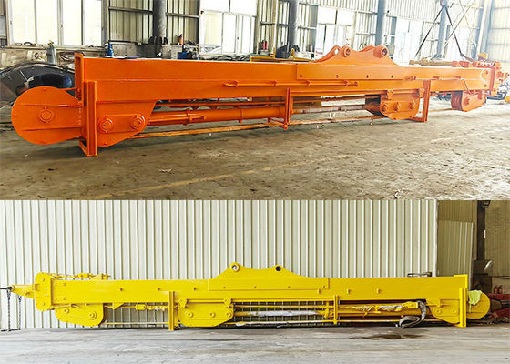 Telescopic Excavator Telescopic 25m 30m 32m Dengan Clamshell Bucket untuk Excavator