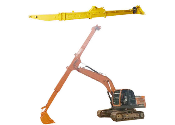 14M 15M Excavator Long Reach Boom, Clamshell Telescopic Arm Struktur yang kokoh