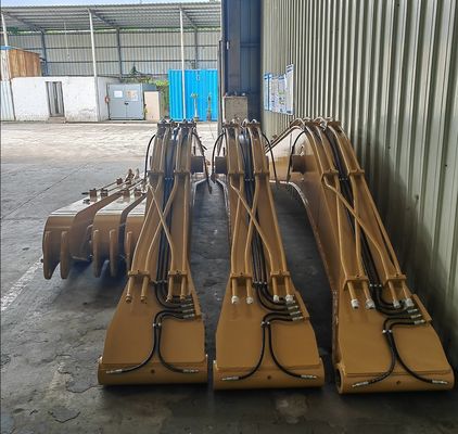 6-35M Excavator Extension Arm Heavy Duty Long Boom untuk Excavators jangkauan tinggi