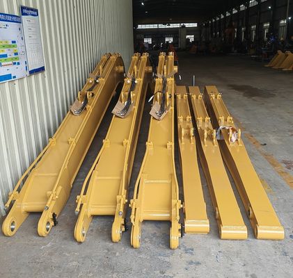 6-35M Excavator Extension Arm Heavy Duty Long Boom untuk Excavators jangkauan tinggi