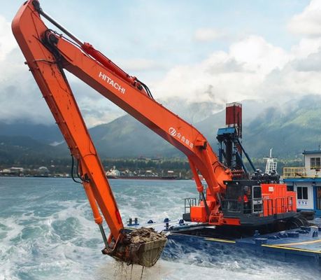 Peralatan berat Excavator Long Boom Untuk ZX1200 Hitachi High Reach Excavator