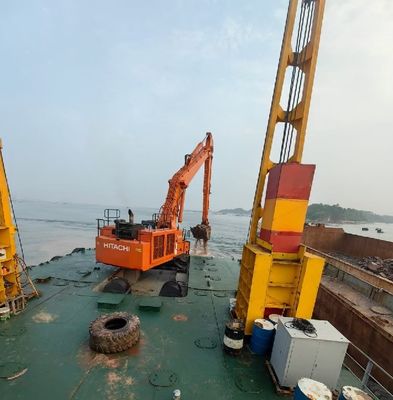 Peralatan berat Excavator Long Boom Untuk ZX1200 Hitachi High Reach Excavator