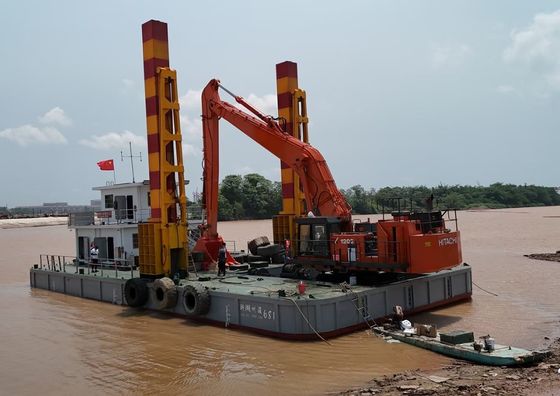 Peralatan berat Excavator Long Boom Untuk ZX1200 Hitachi High Reach Excavator