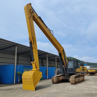 Long Reach Boom Excavator Untuk Pekerjaan Dredging Menggunakan Bahan Q355B