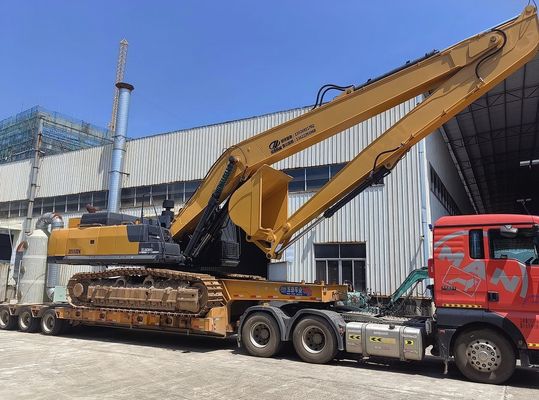 Perlengkapan Excavator Custom Long Reach Boom Untuk Excavator 6-50 ton
