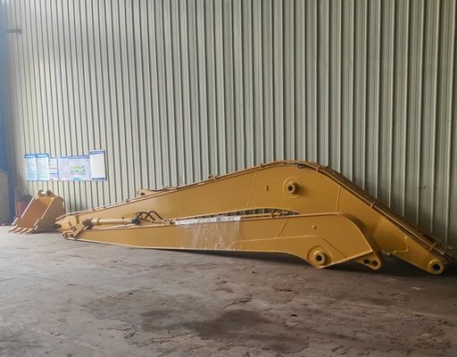 20m 21m Cat Hitachi Excavator Long Reach Boom Kuning Merah