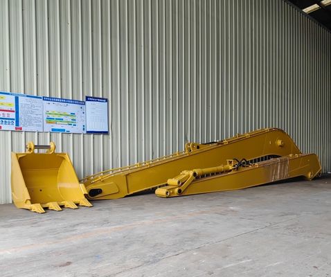 20m 21m Cat Hitachi Excavator Long Reach Boom Kuning Merah