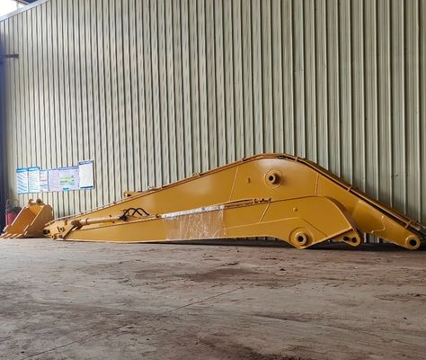 20m 21m Cat Hitachi Excavator Long Reach Boom Kuning Merah