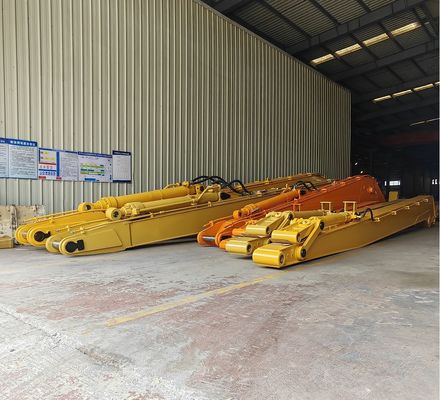 Perlengkapan Excavator Custom Long Reach Boom Untuk Excavator 6-50 ton