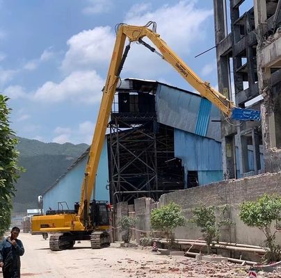 High Reach Hydraulic Demolition Boom Excavator Attachments untuk Demolition Bangunan
