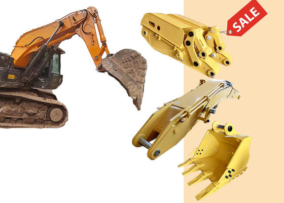 20-24 Ton Excavator Shorten Arm Tunnel Boom Untuk Penggalian