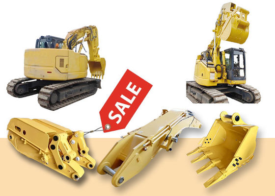 Peralatan Bangunan Boom Tunnel Excavator Arm Short Reach Q355B Material