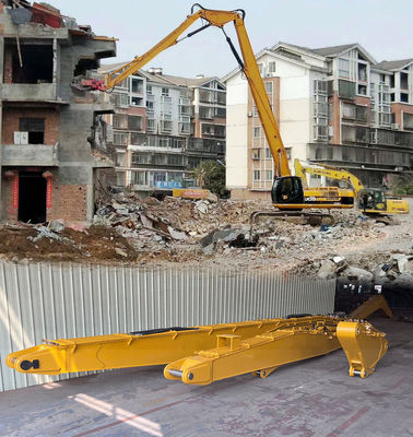 Peralatan penghancuran jangkauan tinggi Boom Arm Multifunctional Excavator Boom